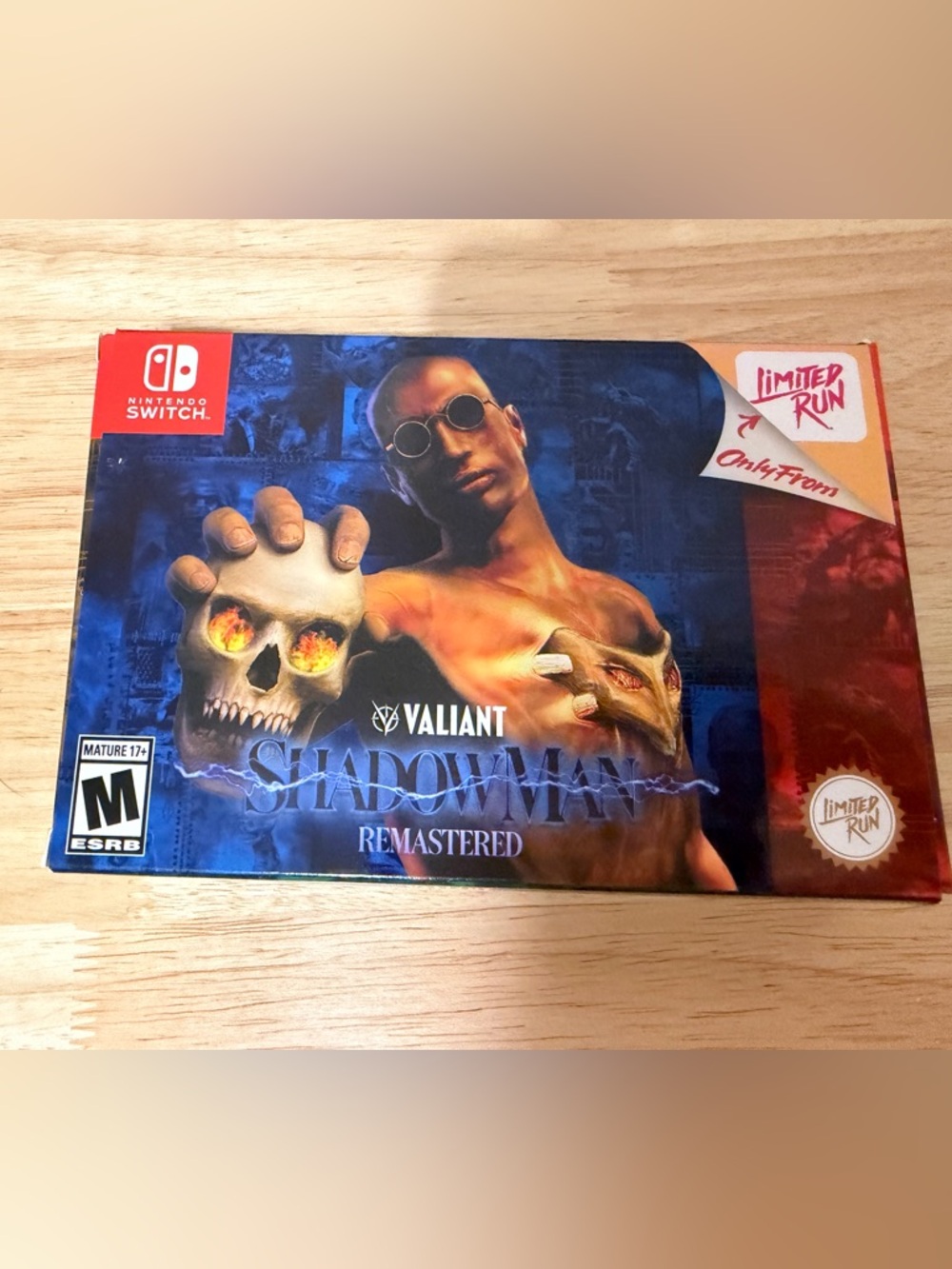 Shadow Man Remastered Switch Collectors Edition Limited Run (opened)